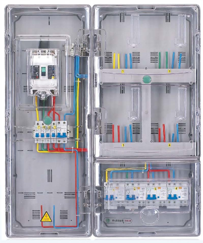 LY-K401D 單相四位插卡式電表箱